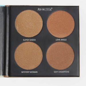🔥5/$25🔥Princessa Bronzer Quad - Super Shock